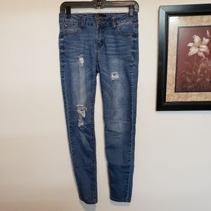 Rock & Royal Distressed Skinny Jeans Jr Size 3